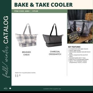 Bake & take party cooler